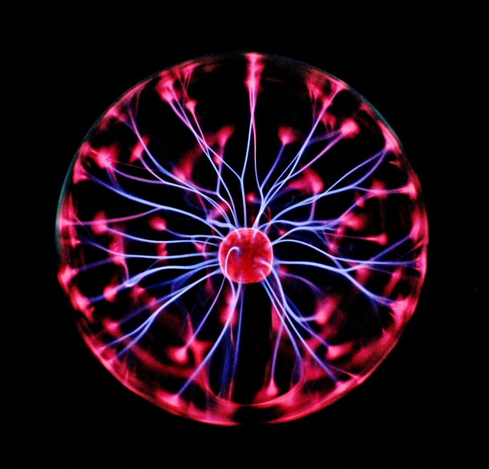 Plasma Ball Illustration